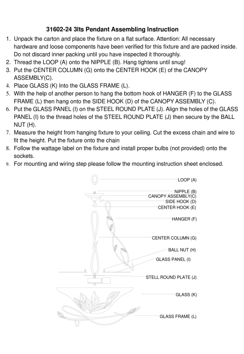 Triarch 31602-24 Assembling instructions