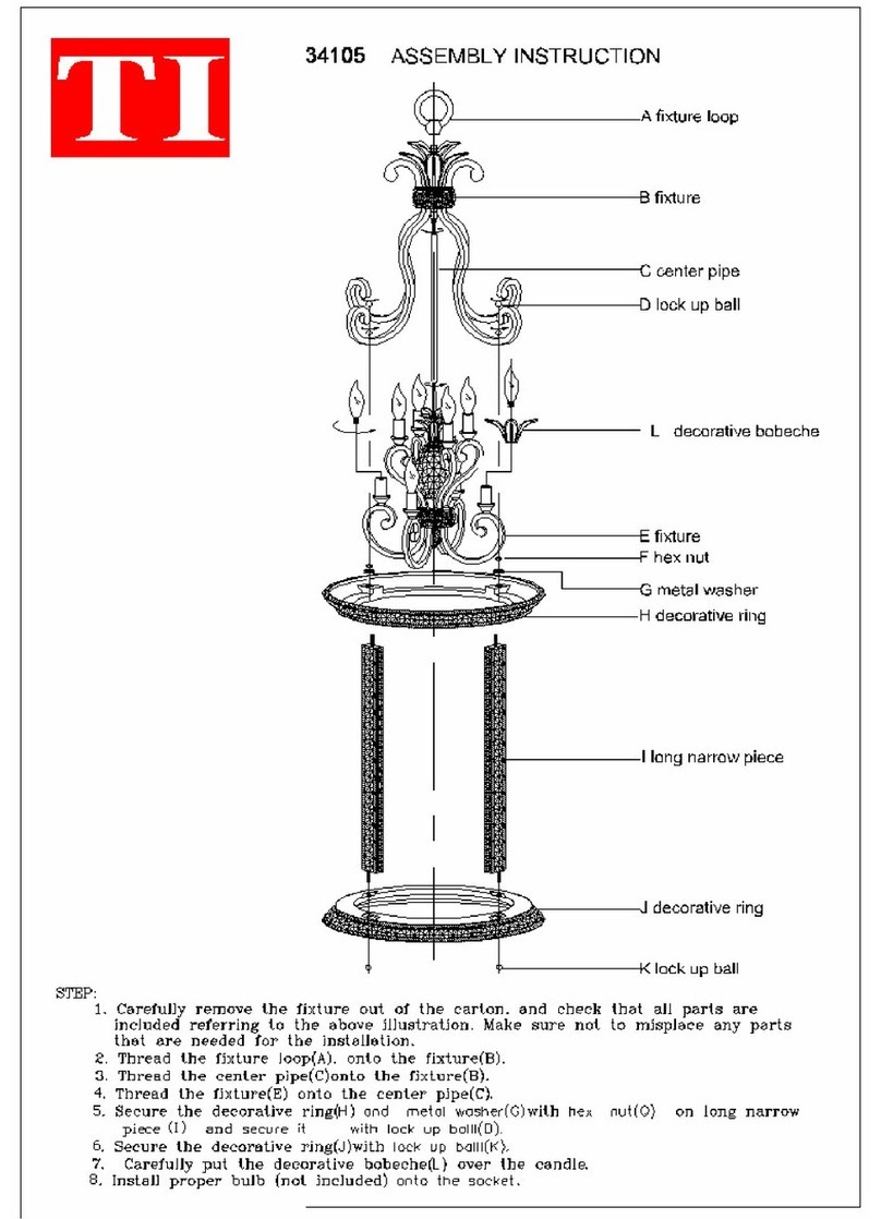 Triarch 34105 User manual