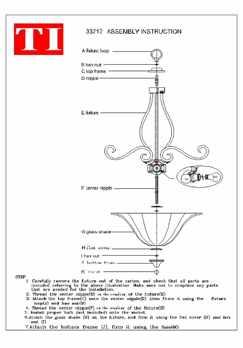 Triarch 33212 User manual Triarch 33212 User manual