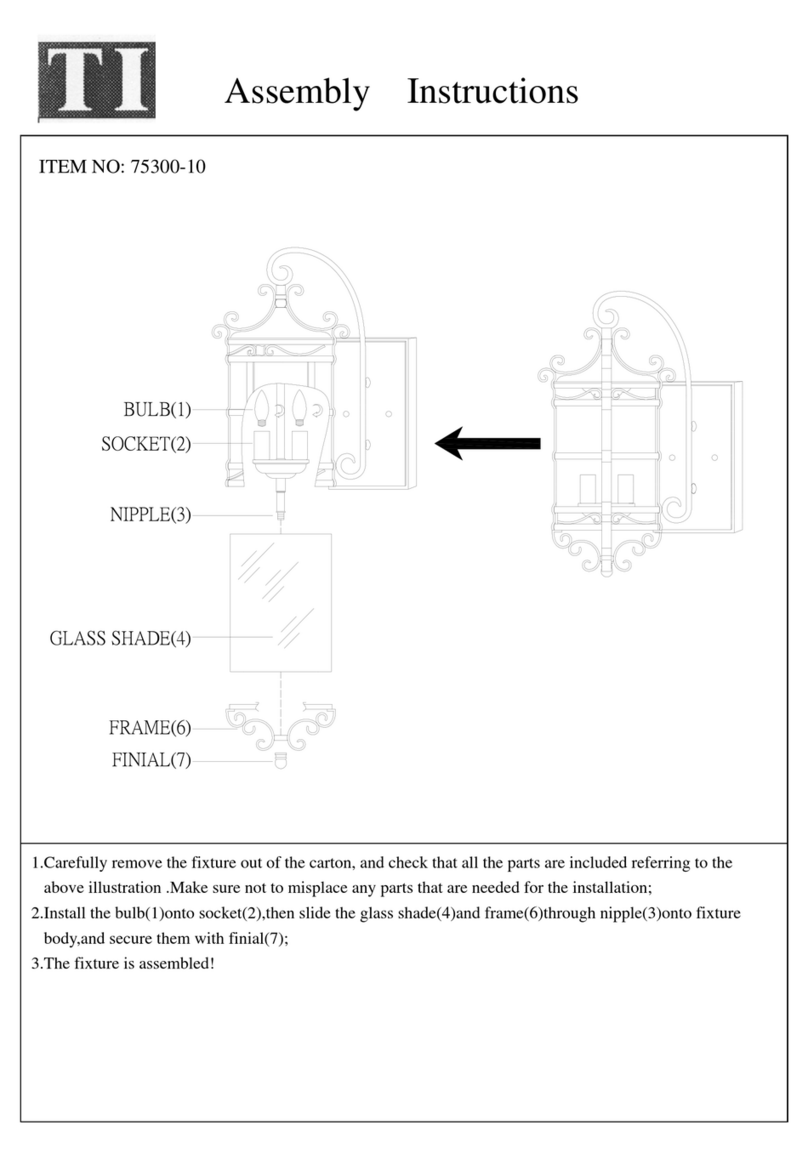 Triarch 75300-10 Assembly instructions