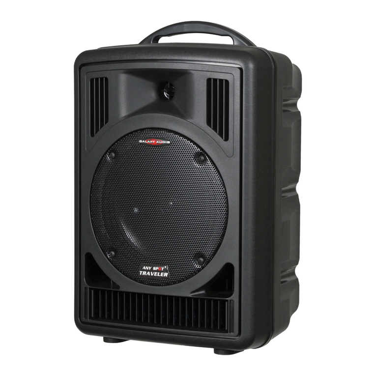 Galaxy Audio Any Spot Traveler AS-TV8 user guide