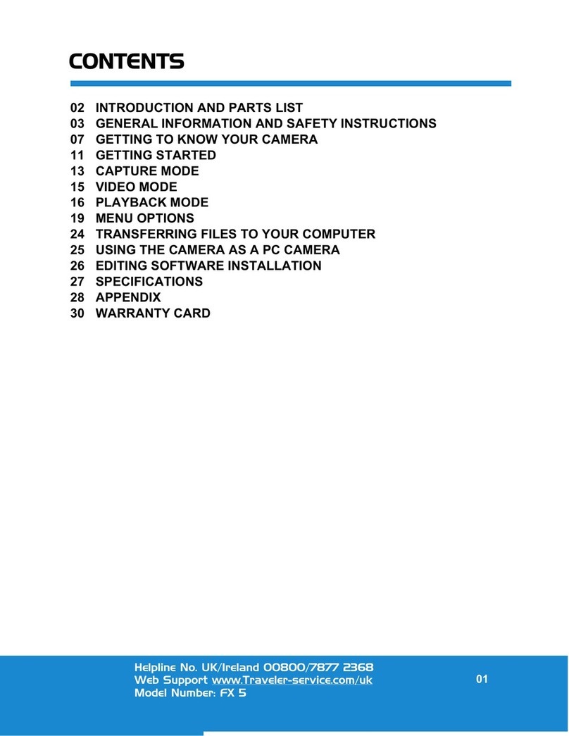 Traveler FX 5 user manual