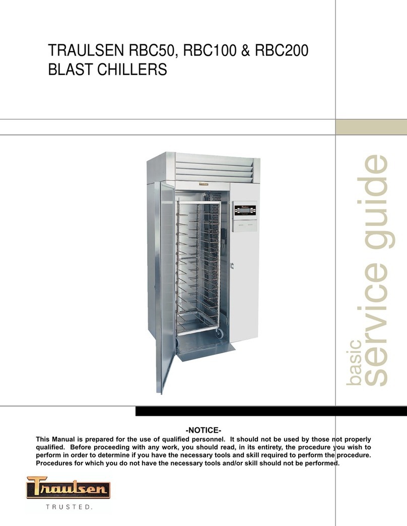 Traulsen KROGER RBC100 User manual