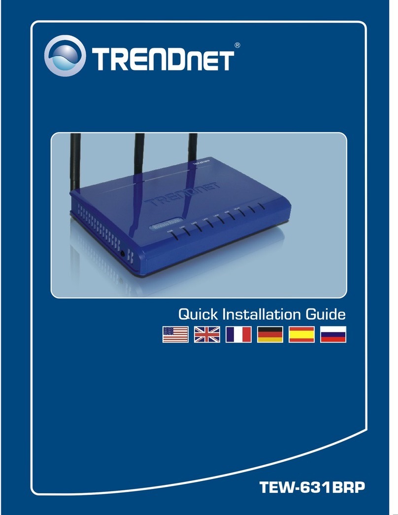 TRENDnet TEW-631BRP User manual