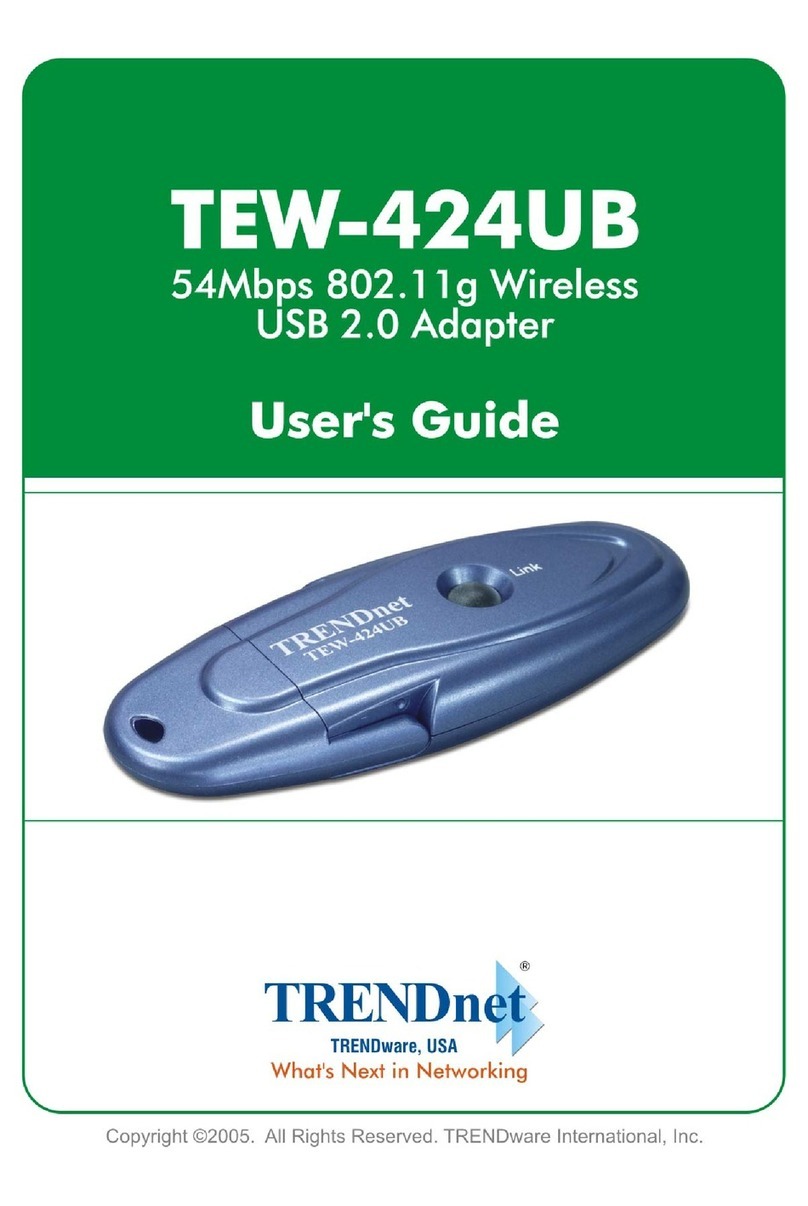 TRENDnet TEW-424UB User manual