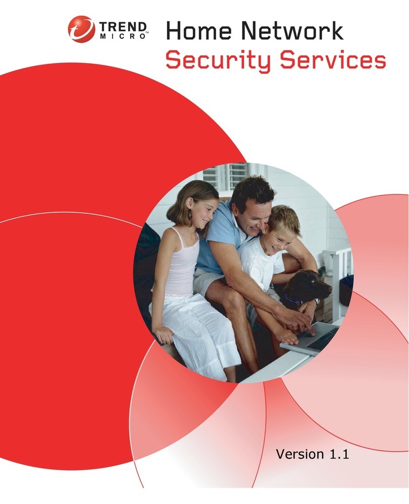 Trend Micro HOME NETWORK 1.1 user manual