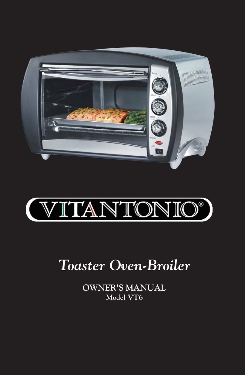 Salton Vitantonio VT6 owner's manual