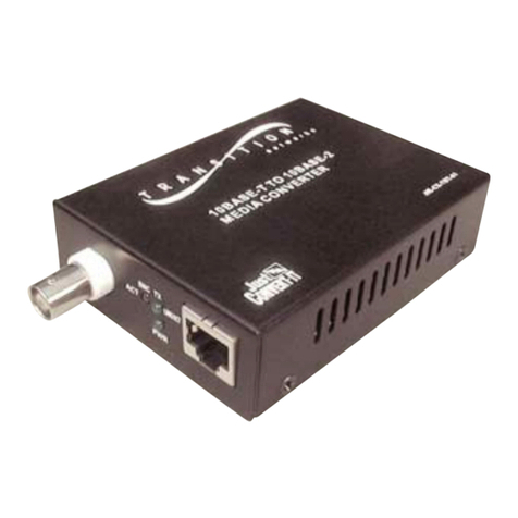 Transition Networks J/E-CX-TBT-01 user guide