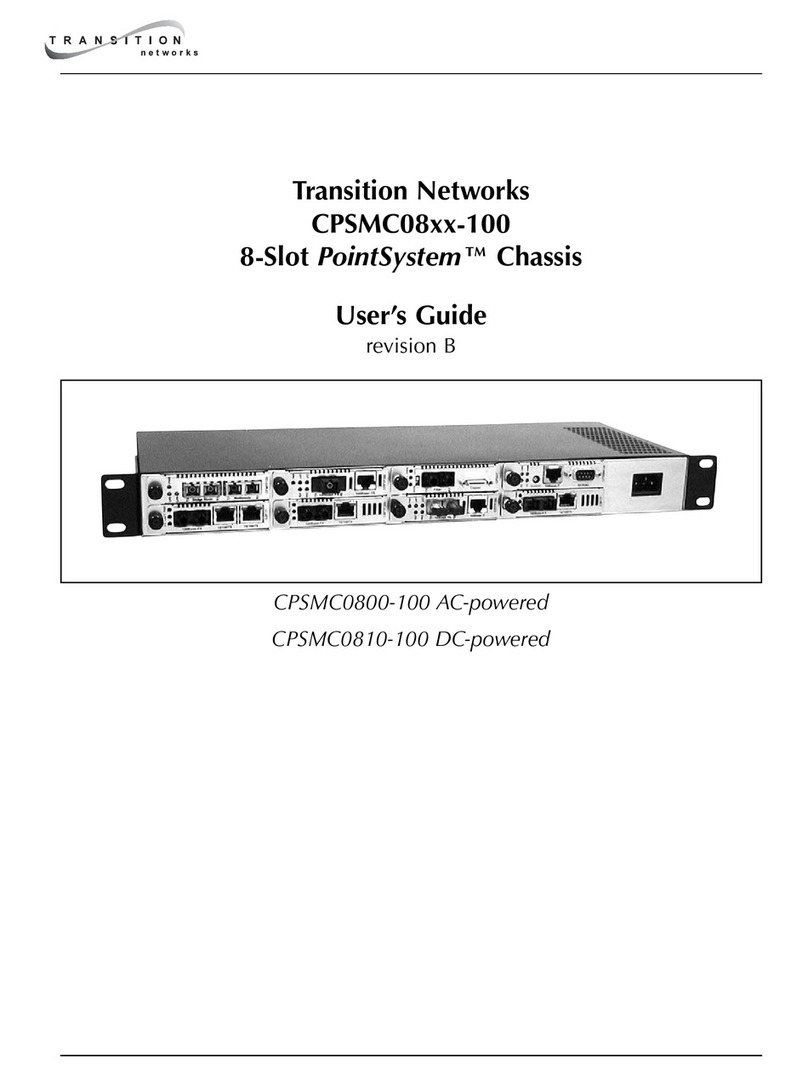 Transition Networks CPSMC0800-100 User manual