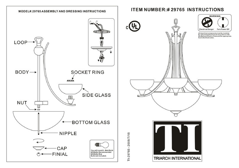 Triarch 29765 User manual