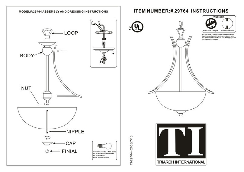 Triarch 29764 User manual