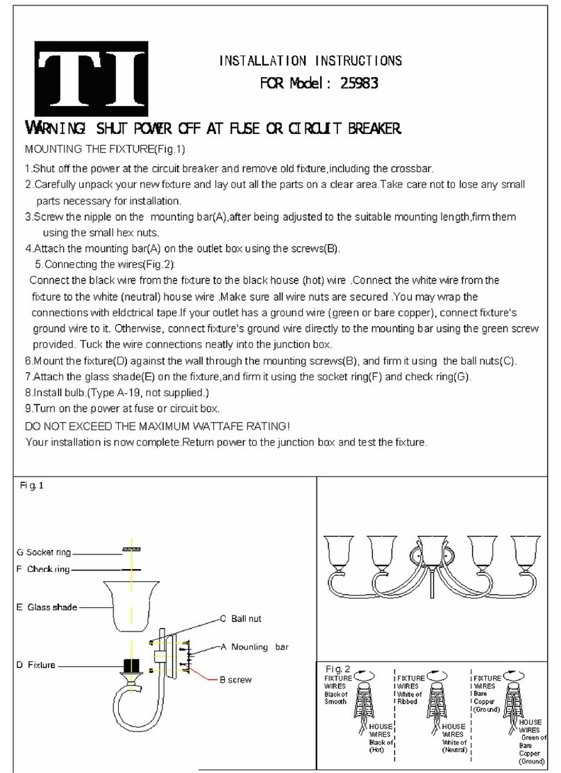 Triarch 25983 User manual