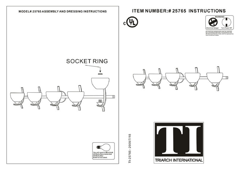 Triarch 25765 User manual