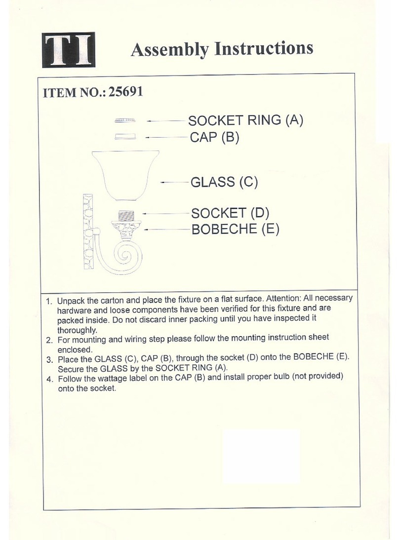 Triarch 25691 Installation guide