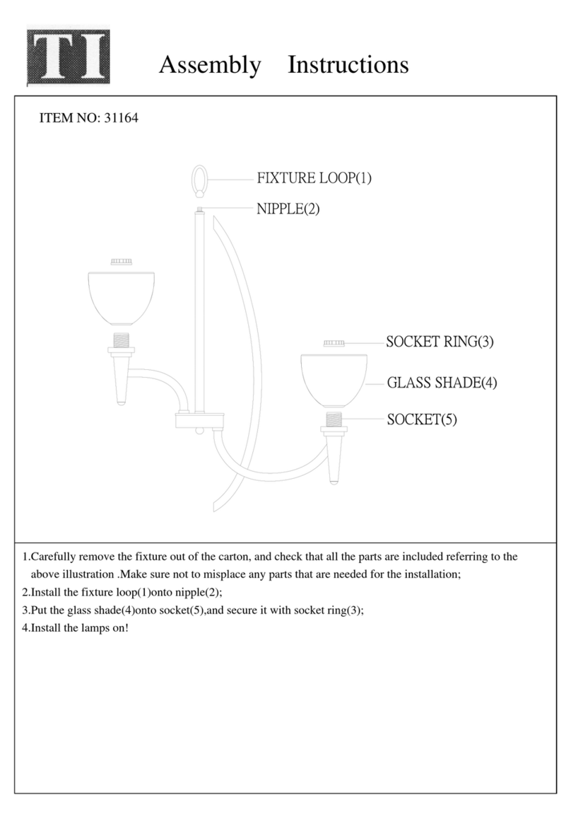 Triarch 31164 User manual Triarch 31164 User manual