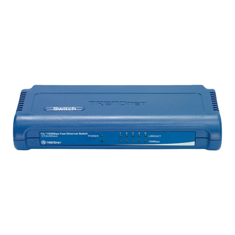 TRENDnet TE100 S5Pplus User manual TRENDnet TE100 S5Pplus User manual