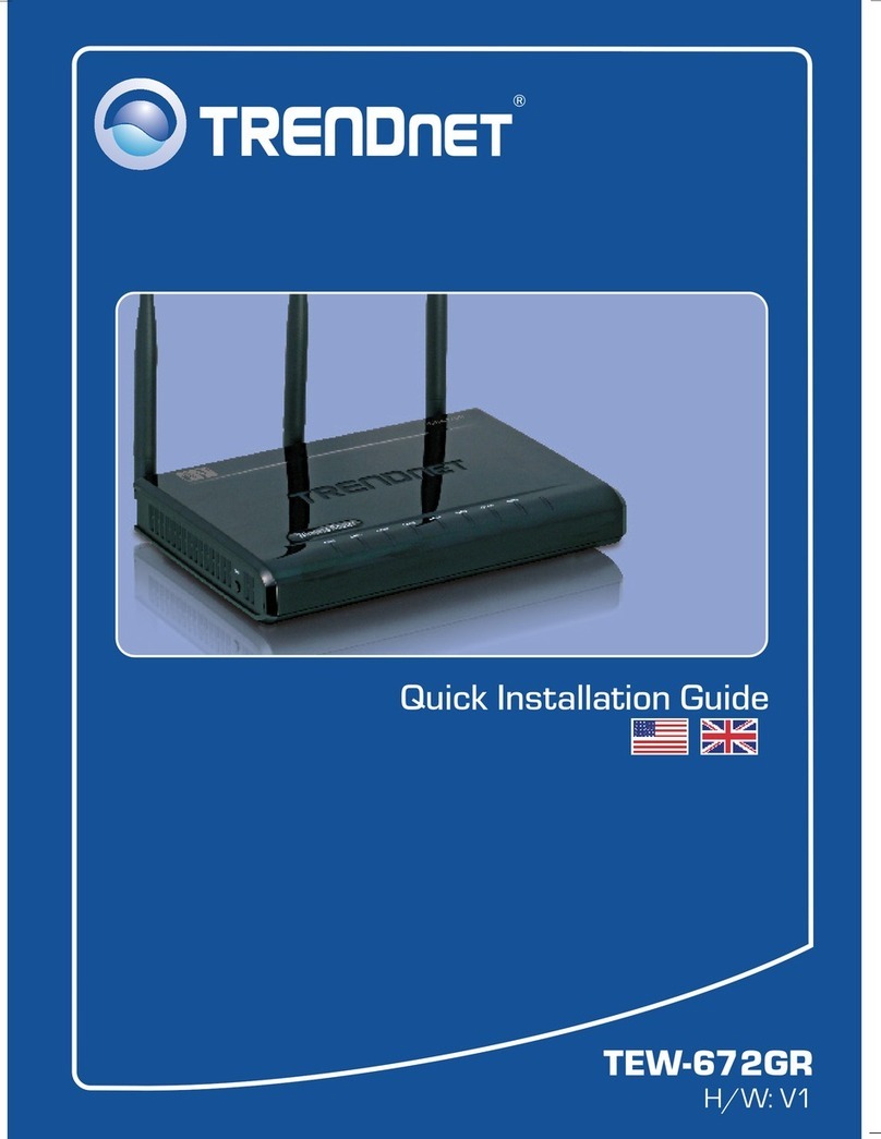 TRENDnet TEW-672GR User manual