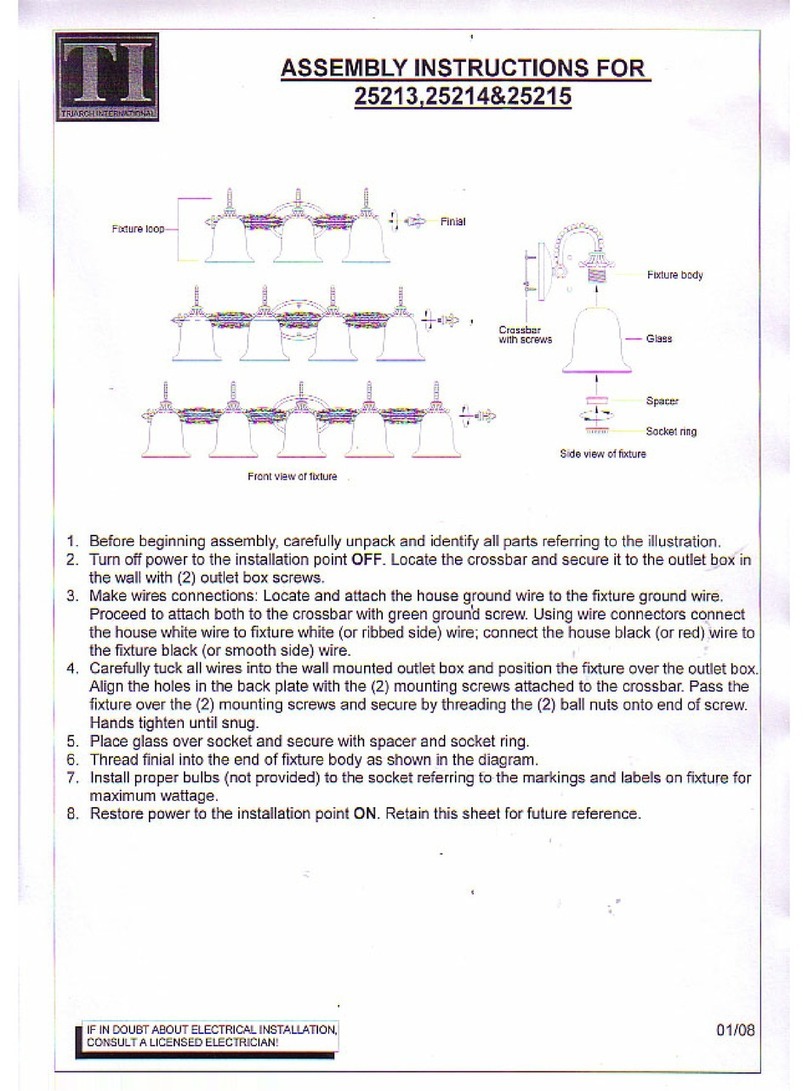 TI 25213 Assembly instructions