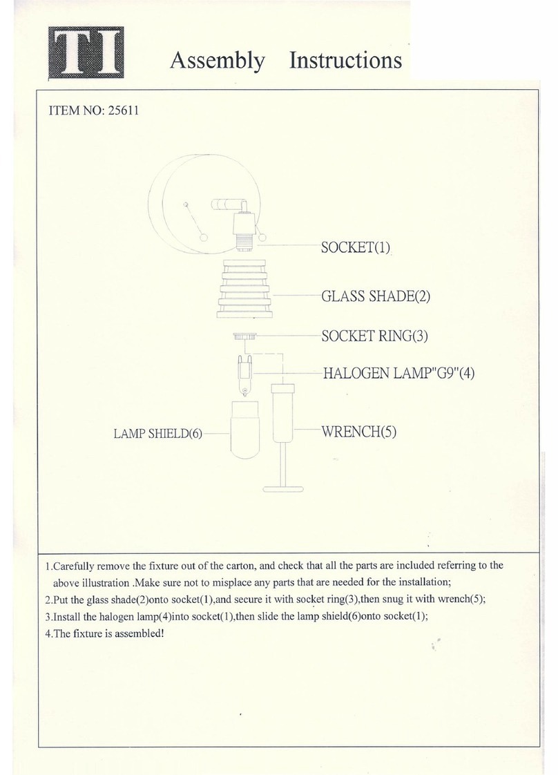 Triarch 25611 User manual