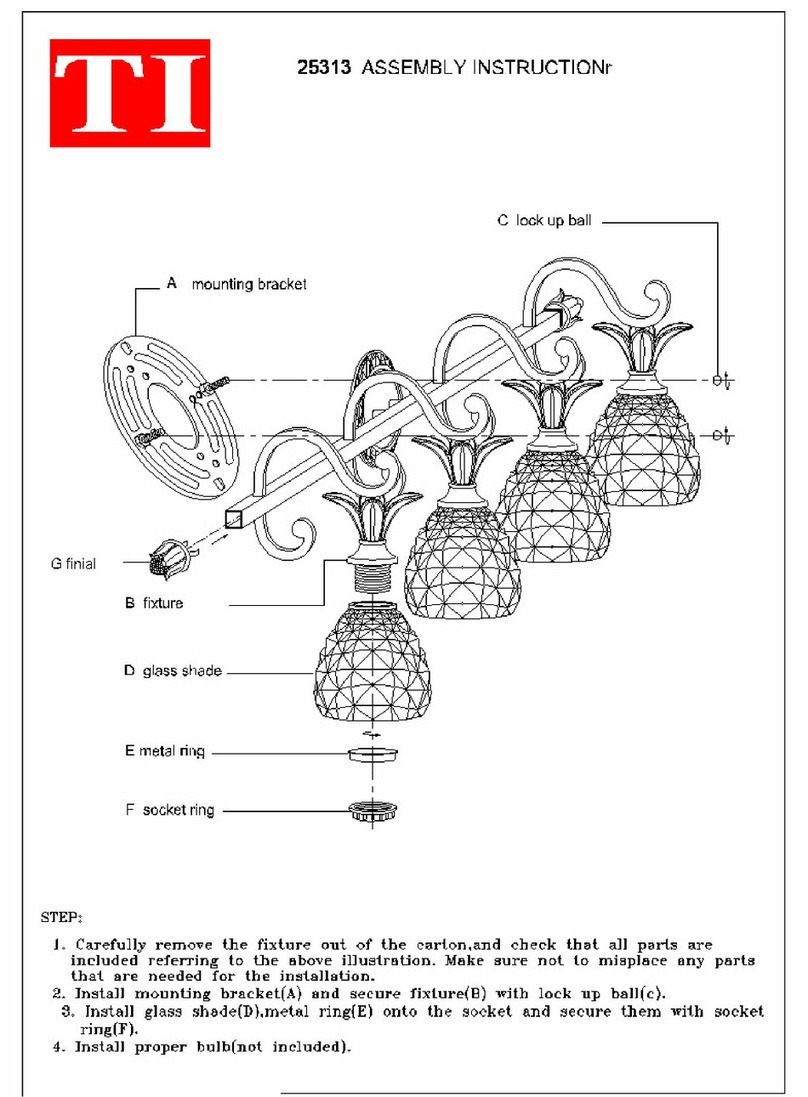 Triarch 25313 User manual