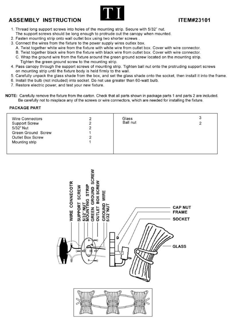 TI 23101 Assembly instructions