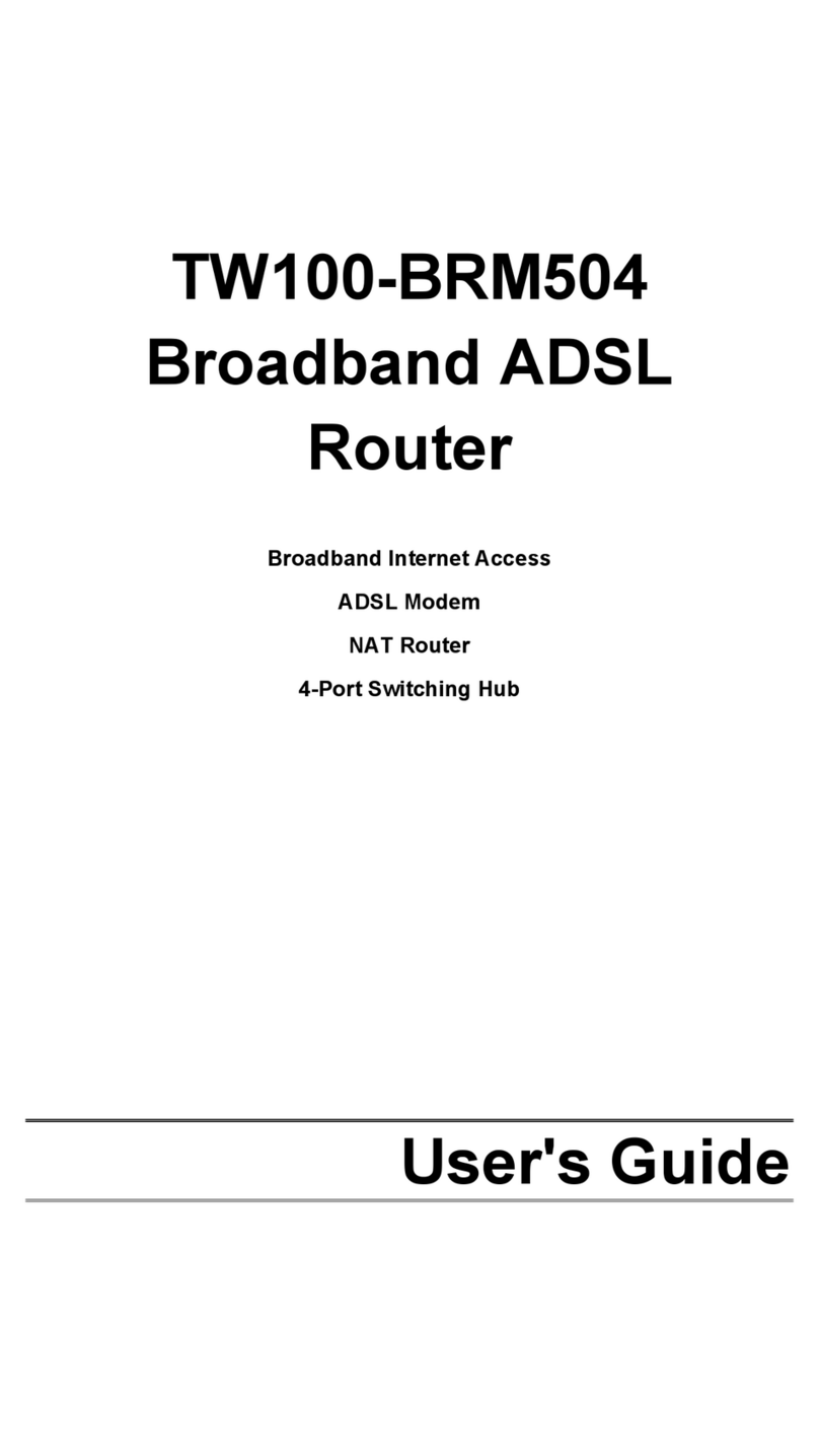TRENDnet TW100-BRM504 User manual