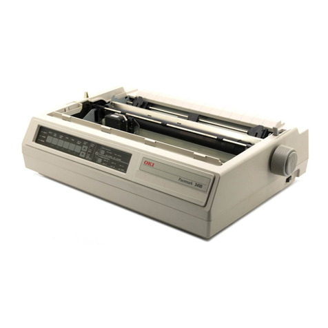 OKIDATA Pacemark 3410 User manual