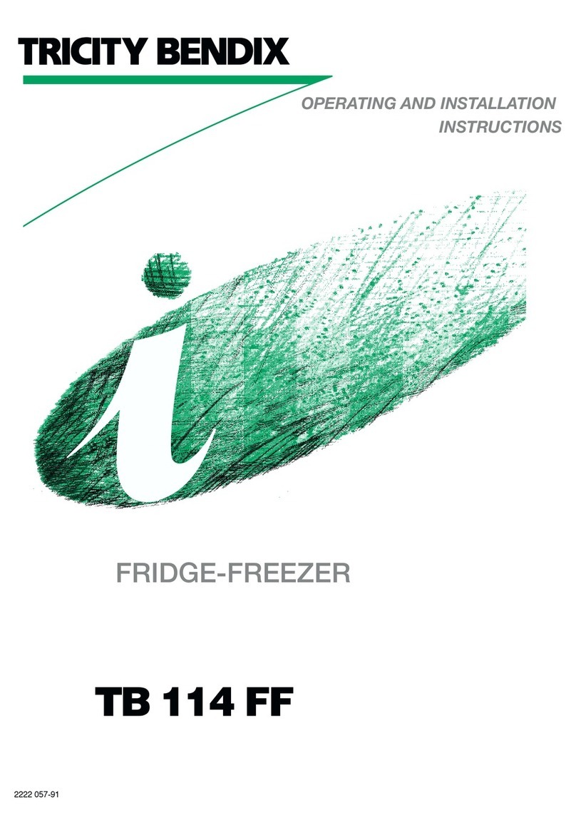 Tricity Bendix TB 114 FF User manual Tricity Bendix TB 114 FF User manual