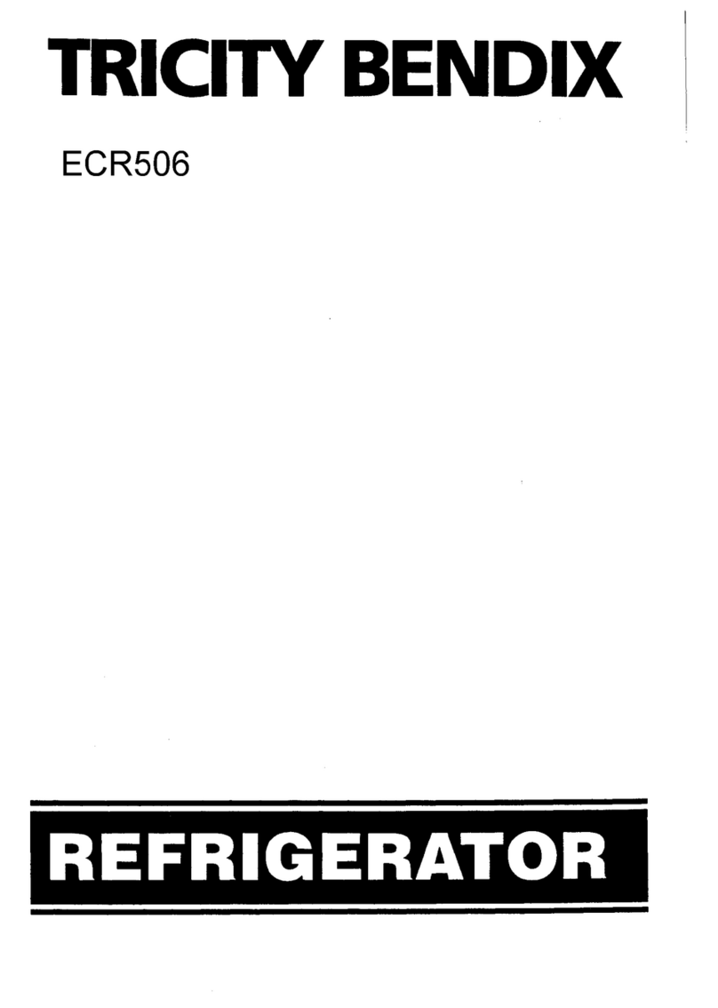 Tricity Bendix ERC506 user manual
