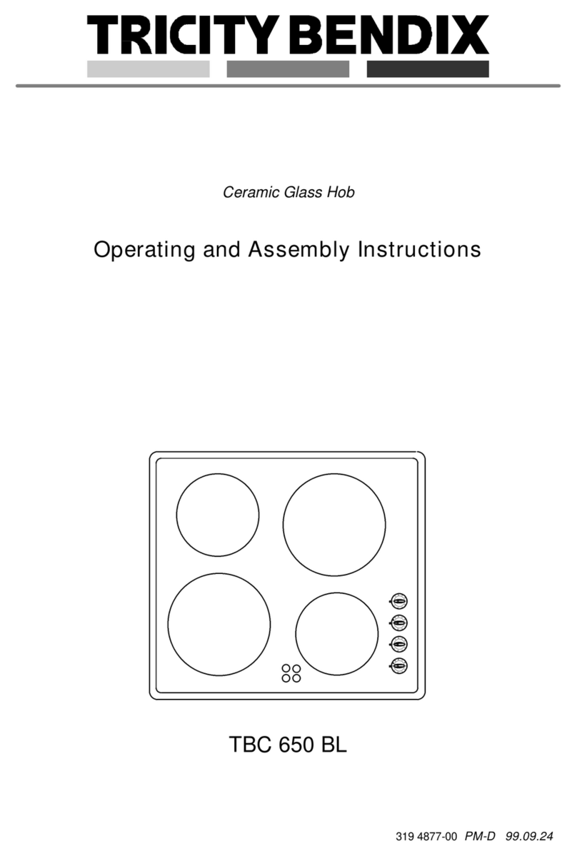 Tricity Bendix TBC 650 BL Product guide