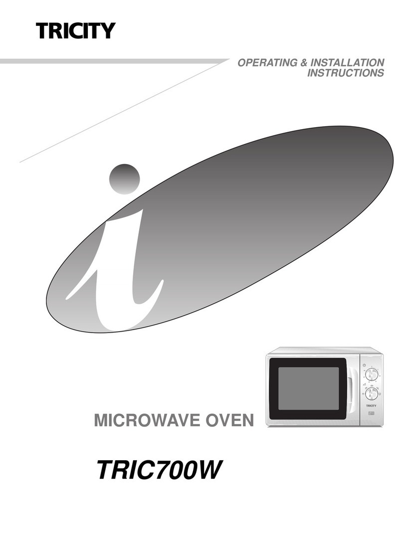 Tricity Bendix TRIC700W Operating & installation instructions