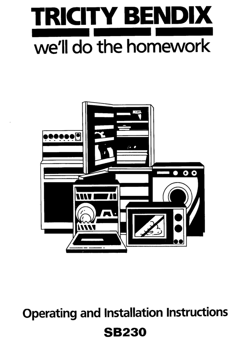 Tricity Bendix SB230 User manual