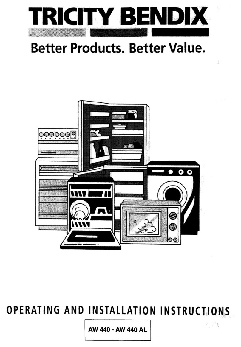 Tricity Bendix AW 440 AL User manual