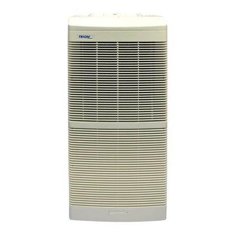 Trion High Efficiency Console Electronic Air... Installation and operation manual