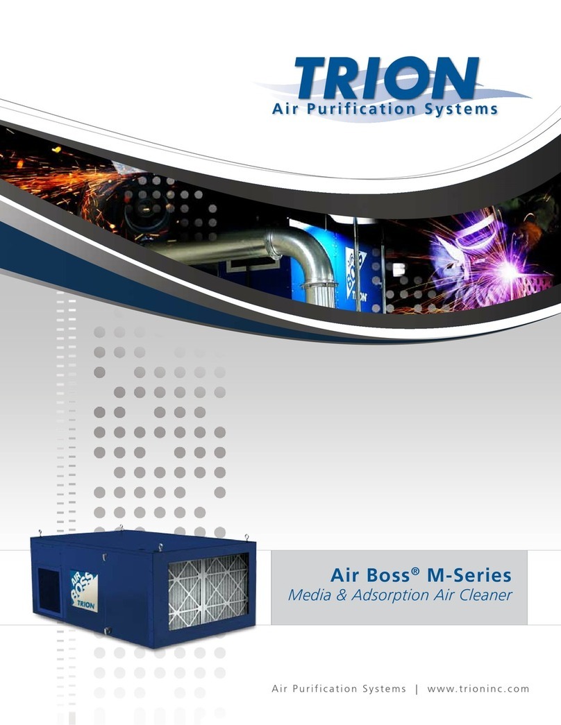 Trion Air Boss M-Series Brochure & specs