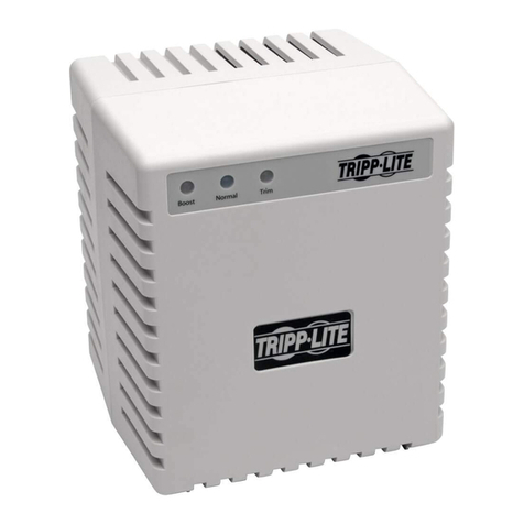 Tripp Lite Line Conditioner 230V User manual