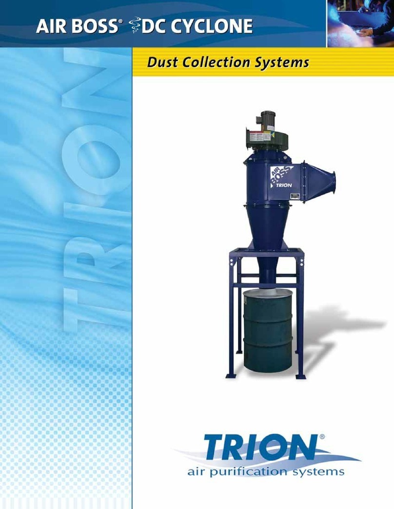 Trion Air Boss DC Cyclone Brochure & specs