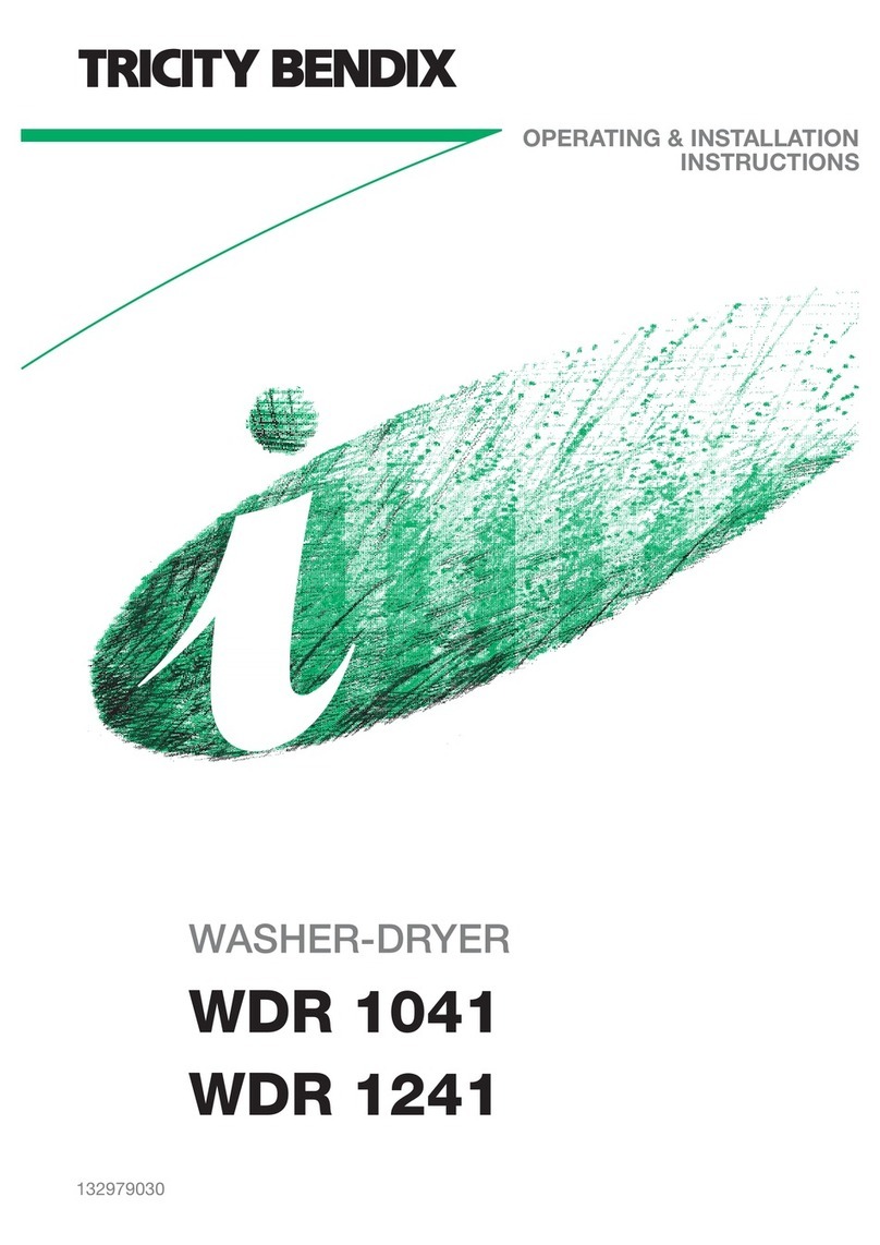 Tricity Bendix WDR 1041 User manual