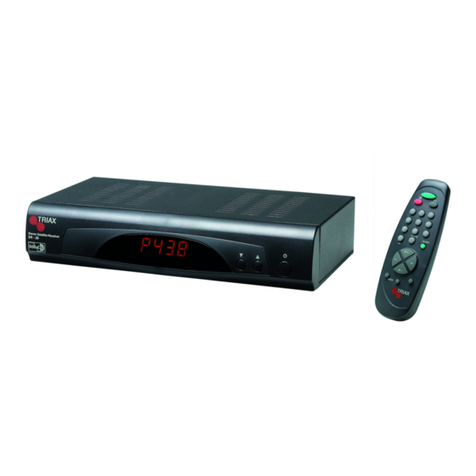 Triax SR-26 User manual Triax SR-26 User manual
