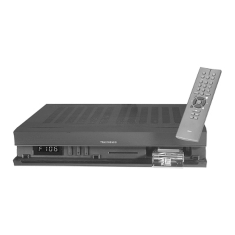 Triax DVB 63S User manual Triax DVB 63S User manual