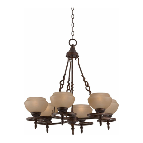 Triarch Lighting Fixture 32093 installation instructions