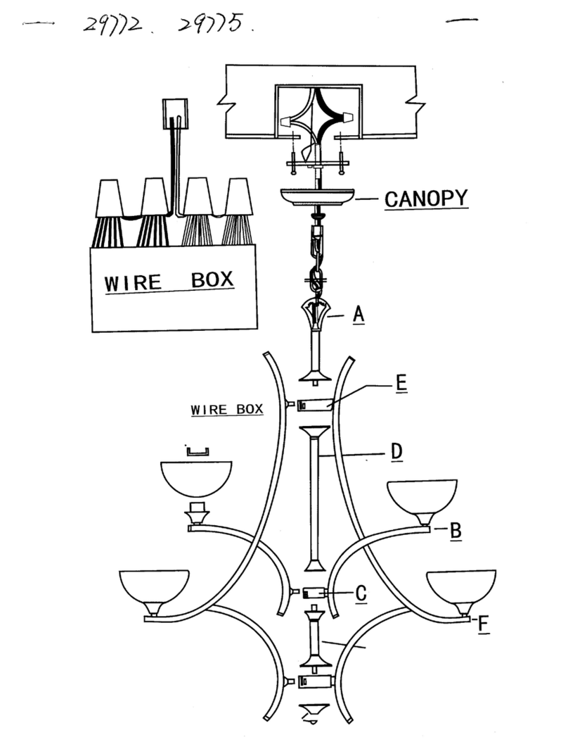 Triarch Indoor Lighting none User manual