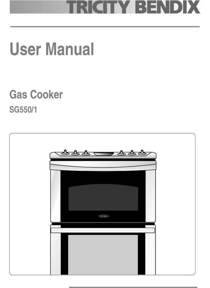 Tricity Bendix SG550/1 user manual