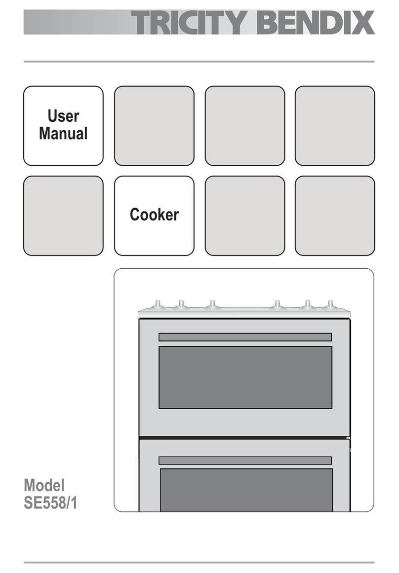 Tricity Bendix U30352 SE558 user manual