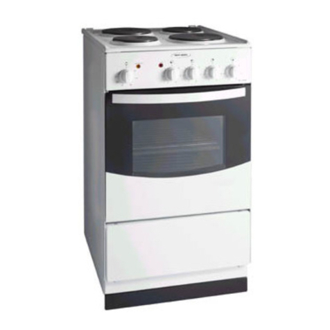 Tricity Bendix SE210/1W Operating & installation instructions