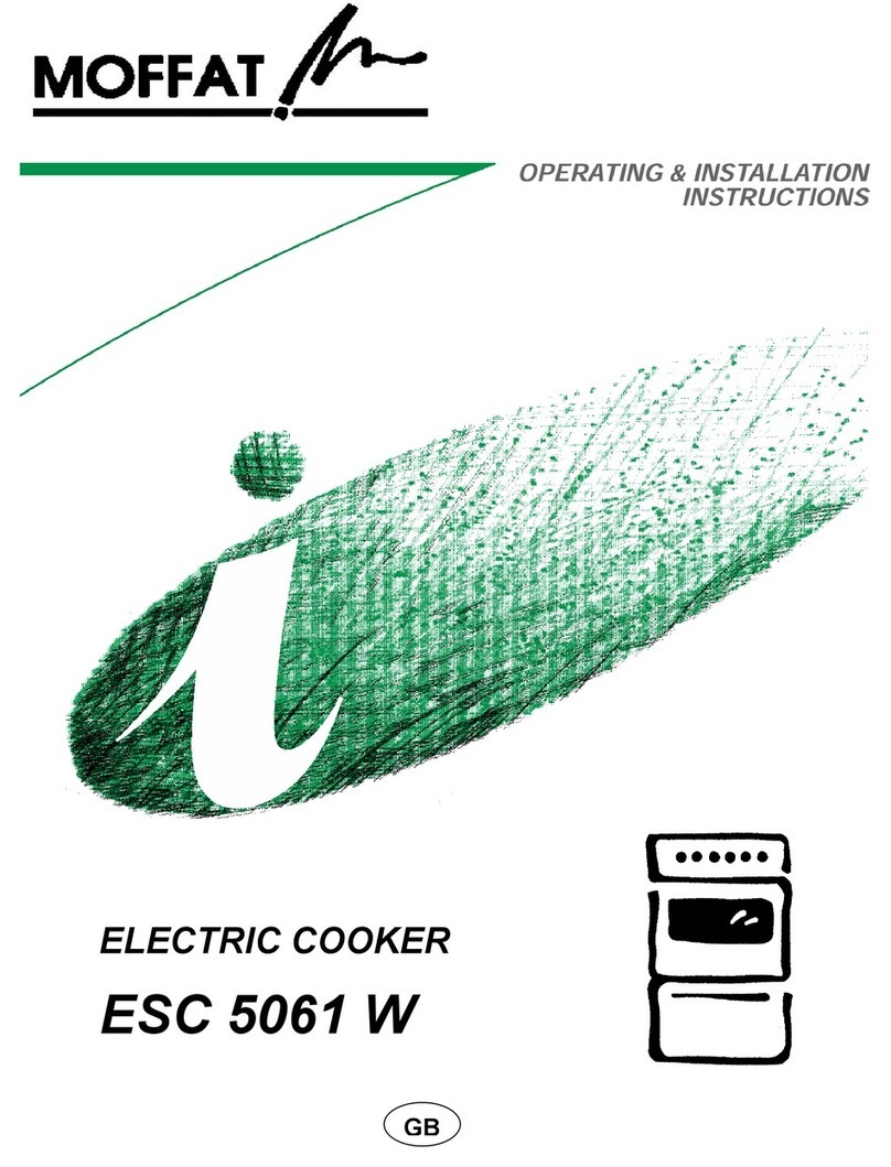 Moffat ESC 5061 W GB User manual