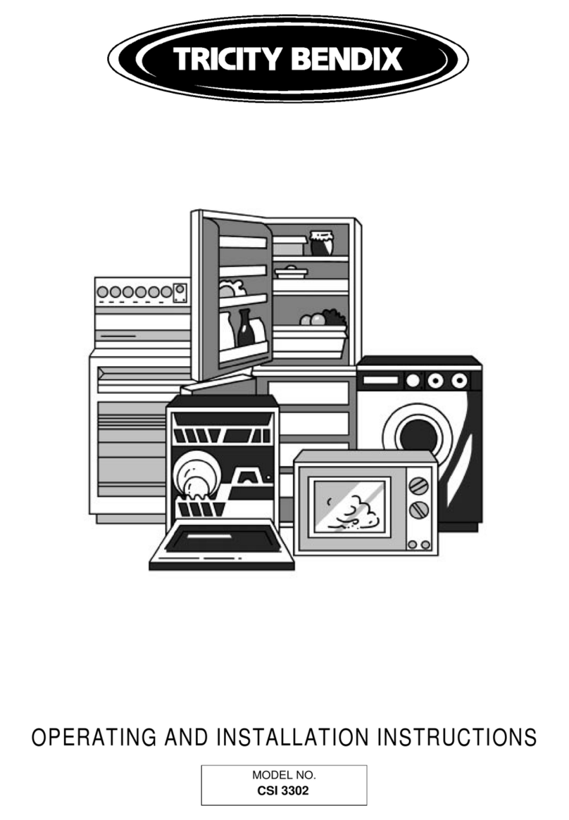 Tricity Bendix CSI 3302 User manual