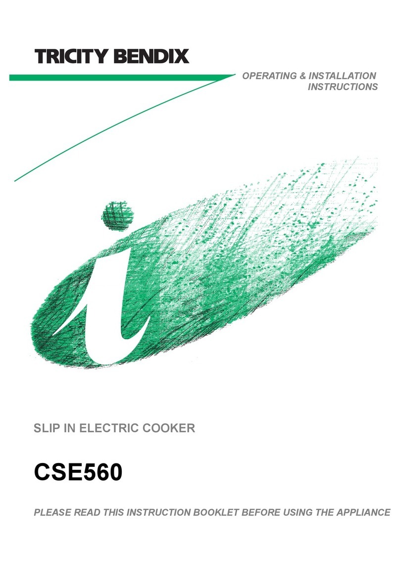 Tricity Bendix CSE560 Product guide Tricity Bendix CSE560 Product guide