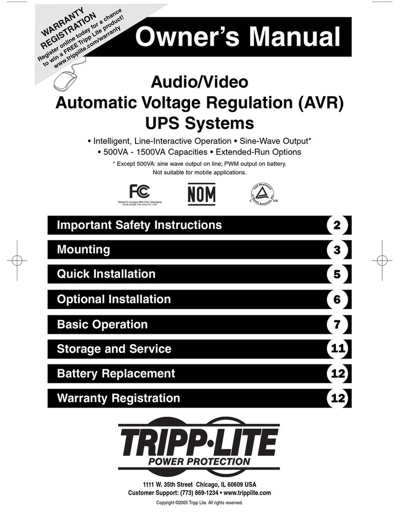 Tripp Lite 2POSTRMKITWM User manual
