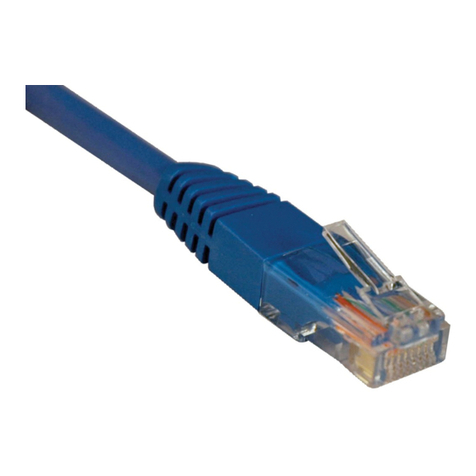 Tripp Lite N002-100-BL Specification sheet